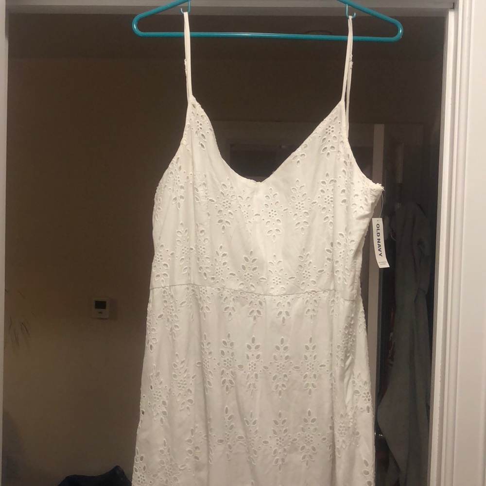 Eyelet dress